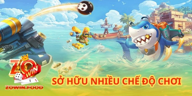 Sở hữu nhiều chế độ chơi