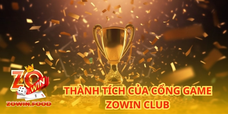 ZOWIN - Tải App Game Đổi Thưởng Nhanh Không Chặn 2026 15 Thành tích của cổng game ZOWIN CLUB